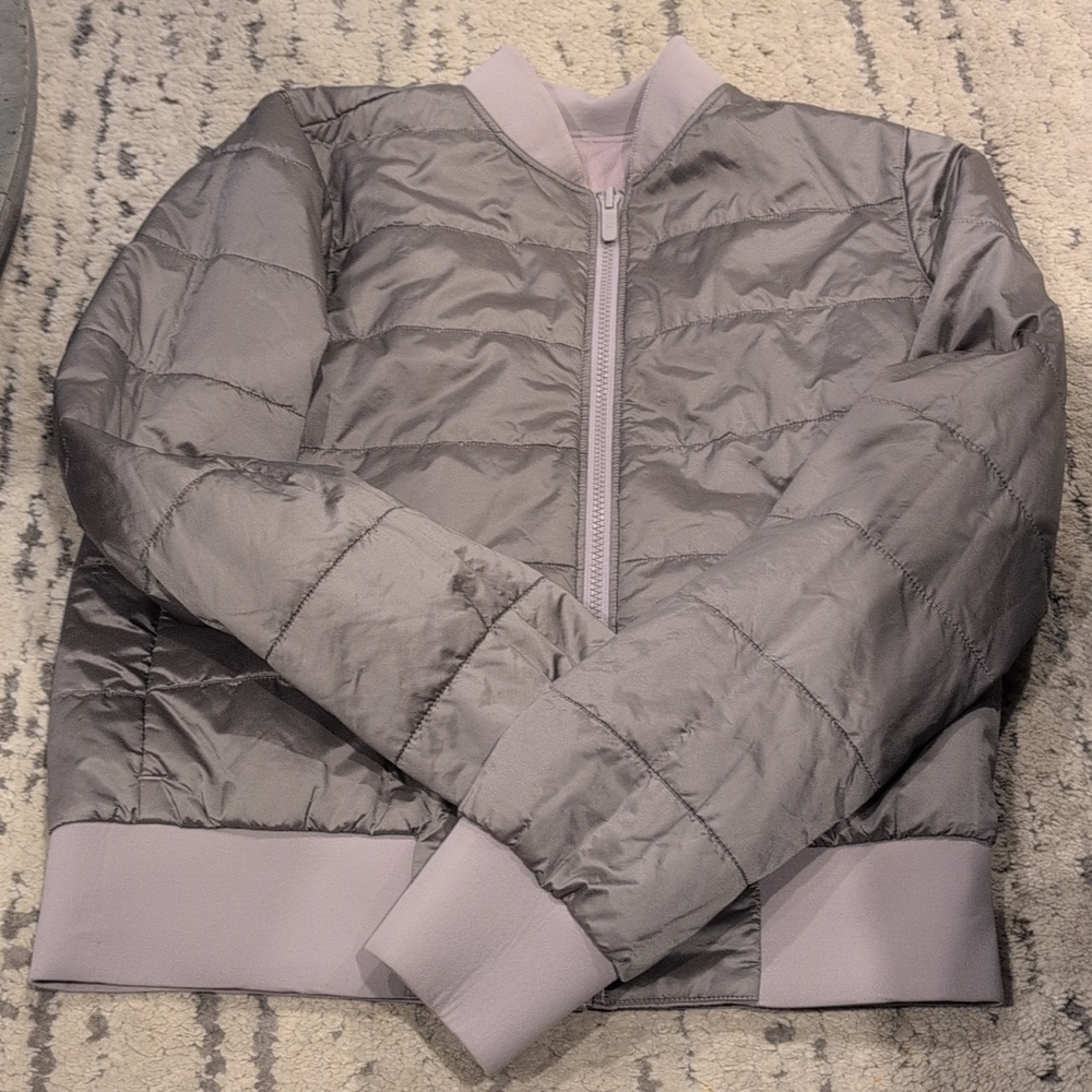 Lululemon Non-Stop Bomber *Reversible Dark Chrome - Picture 12 of 13